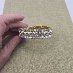 Elegant Gold and Silver Women's Bracelet